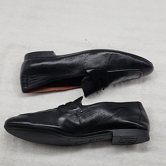 PAUL GREEN STYLE NATALIE PENNY LOAFERS IN BLACK SOFT LEATHER LADIES 5.5 NWOB - Picture 9 of 16